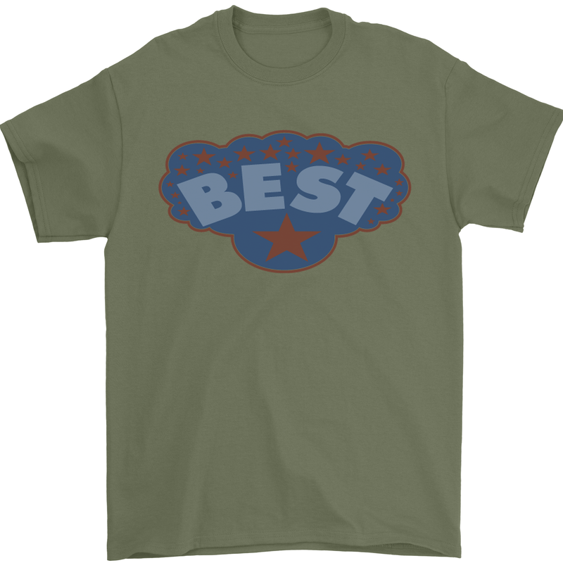 Best as Worn by Roger Daltrey Mens T-Shirt Cotton Gildan Military Green