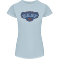 Best as Worn by Roger Daltrey Womens Petite Cut T-Shirt Light Blue
