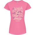 Bicycle Rider Classic Cyclist Funny Cycling Womens Petite Cut T-Shirt Azalea