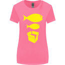 Big Fish Little Fish Cardboard Box Music Womens Wider Cut T-Shirt Azalea