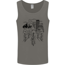 Bike Ride Cycling Cyclist Bicycle Road MTB Mens Vest Tank Top Charcoal