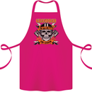 Biker Grandad the Man Myth Legend Funny Cotton Apron 100% Organic Pink