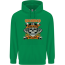Biker Grandad the Man Myth Legend Funny Mens 80% Cotton Hoodie Irish Green