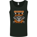 Biker Grandad the Man Myth Legend Funny Mens Vest Tank Top Black