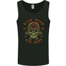 Biker Ride Fast Motorcycle Motorbike Mens Vest Tank Top Black
