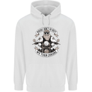Bikers Don't Go Grey Motorbike Motorcycle Mens 80% Cotton Hoodie White
