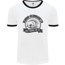 Grandad & Granddaughter Grandparent's Day Mens White Ringer T-Shirt White/Black