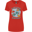 Bloop Bloop Funny Fishing Fisherman Womens Wider Cut T-Shirt Red