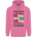 Book Reading Re-Enter Society Funny Childrens Kids Hoodie Azalea