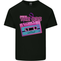 Born In the 80s Funny Birthday Music 80's Mens Cotton T-Shirt Tee Top Black