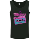 Born In the 80s Funny Birthday Music 80's Mens Vest Tank Top Black