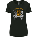 Born to Dive Octopus Scuba Diving Diver Womens Wider Cut T-Shirt Black