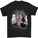 Boxing Gloves 89 Boxer Mens T-Shirt Cotton Gildan Black