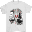 Boxing Gloves 89 Boxer Mens T-Shirt Cotton Gildan White
