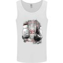 Boxing Gloves 89 Boxer Mens Vest Tank Top White
