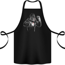 Boxing Gorilla MMA Mixed Martial Arts Boxer Cotton Apron 100% Organic Black