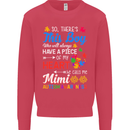 Boy Calls Me Mimi Autistic Autism Awareness Mens Sweatshirt Jumper Heliconia
