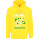 Brazilian Capoeira Mixed Martial Arts MMA Childrens Kids Hoodie Yellow