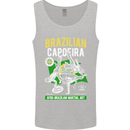 Brazilian Capoeira Mixed Martial Arts MMA Mens Vest Tank Top Sports Grey