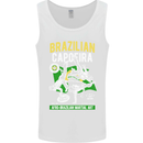 Brazilian Capoeira Mixed Martial Arts MMA Mens Vest Tank Top White