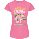 Brazilian Capoeira Mixed Martial Arts MMA Womens Petite Cut T-Shirt Azalea