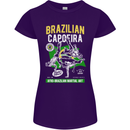 Brazilian Capoeira Mixed Martial Arts MMA Womens Petite Cut T-Shirt Purple