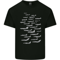 British RAF Fighters Royal Air Force Planes Mens Cotton T-Shirt Tee Top Black