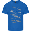 British RAF Fighters Royal Air Force Planes Mens Cotton T-Shirt Tee Top Royal Blue