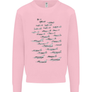 British RAF Fighters Royal Air Force Planes Mens Sweatshirt Jumper Light Pink