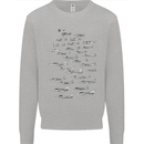 British RAF Fighters Royal Air Force Planes Mens Sweatshirt Jumper Sports Grey