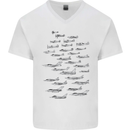 British RAF Fighters Royal Air Force Planes Mens V-Neck Cotton T-Shirt White