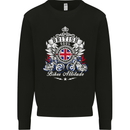 British Soul Biker Motorcycle Motorbike Mens Sweatshirt Jumper Black