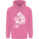 Bulldog Gym Training Top Bodybuilding Mens 80% Cotton Hoodie Azelea