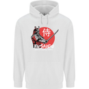 Bushido Samurai Warrior Sword Ronin MMA Childrens Kids Hoodie White