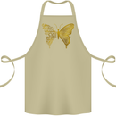 Butterfly Inspirational Quote Rhopalocera Cotton Apron 100% Organic Khaki