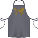 Butterfly Inspirational Quote Rhopalocera Cotton Apron 100% Organic Steel