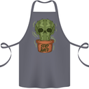 Cactus Skull Gardening Gardener Plants Cotton Apron 100% Organic Steel