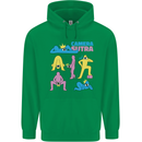 Camera Sutra Photography Photographer Funny Mens 80% Cotton Hoodie Irish Green