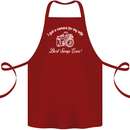 Camera for My Wife Photography Photographer Cotton Apron 100% Organic Maroon