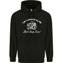 Camera for My Wife Photography Photographer Mens 80% Cotton Hoodie Black