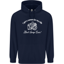 Camera for My Wife Photography Photographer Mens 80% Cotton Hoodie Navy Blue
