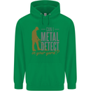 Can I Metal Detect Funny Detecting Detector Childrens Kids Hoodie Irish Green