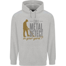Can I Metal Detect Funny Detecting Detector Childrens Kids Hoodie Sports Grey