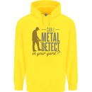 Can I Metal Detect Funny Detecting Detector Childrens Kids Hoodie Yellow