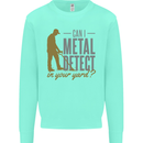 Can I Metal Detect Funny Detecting Detector Mens Sweatshirt Jumper Peppermint