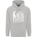 Can I Metal Detect In Your Yard Detecting Childrens Kids Hoodie Sports Grey