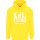 Can I Metal Detect In Your Yard Detecting Childrens Kids Hoodie Yellow