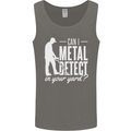 Can I Metal Detect In Your Yard Detecting Mens Vest Tank Top Charcoal