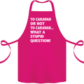 Caranan or Not to? What a Stupid Question Cotton Apron 100% Organic Pink
