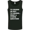 Caranan or Not to? What a Stupid Question Mens Vest Tank Top Black
